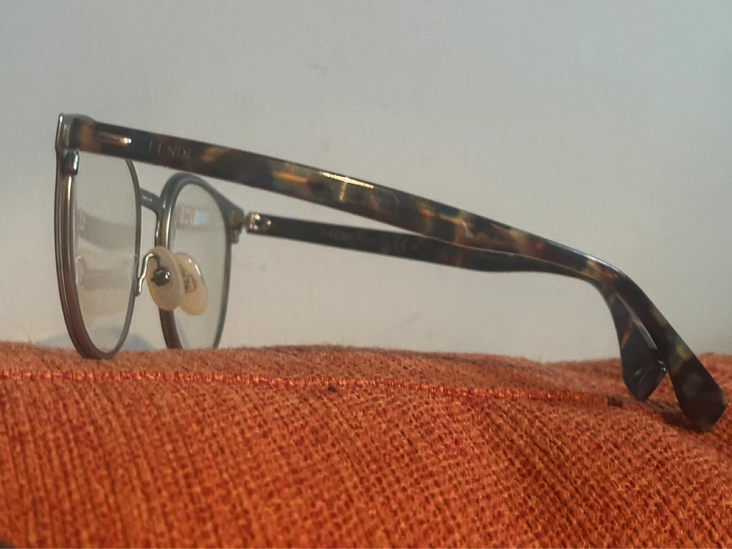 Fendi FF M0009 Matte Ruthenium Mens Eyeglasses - photo 5