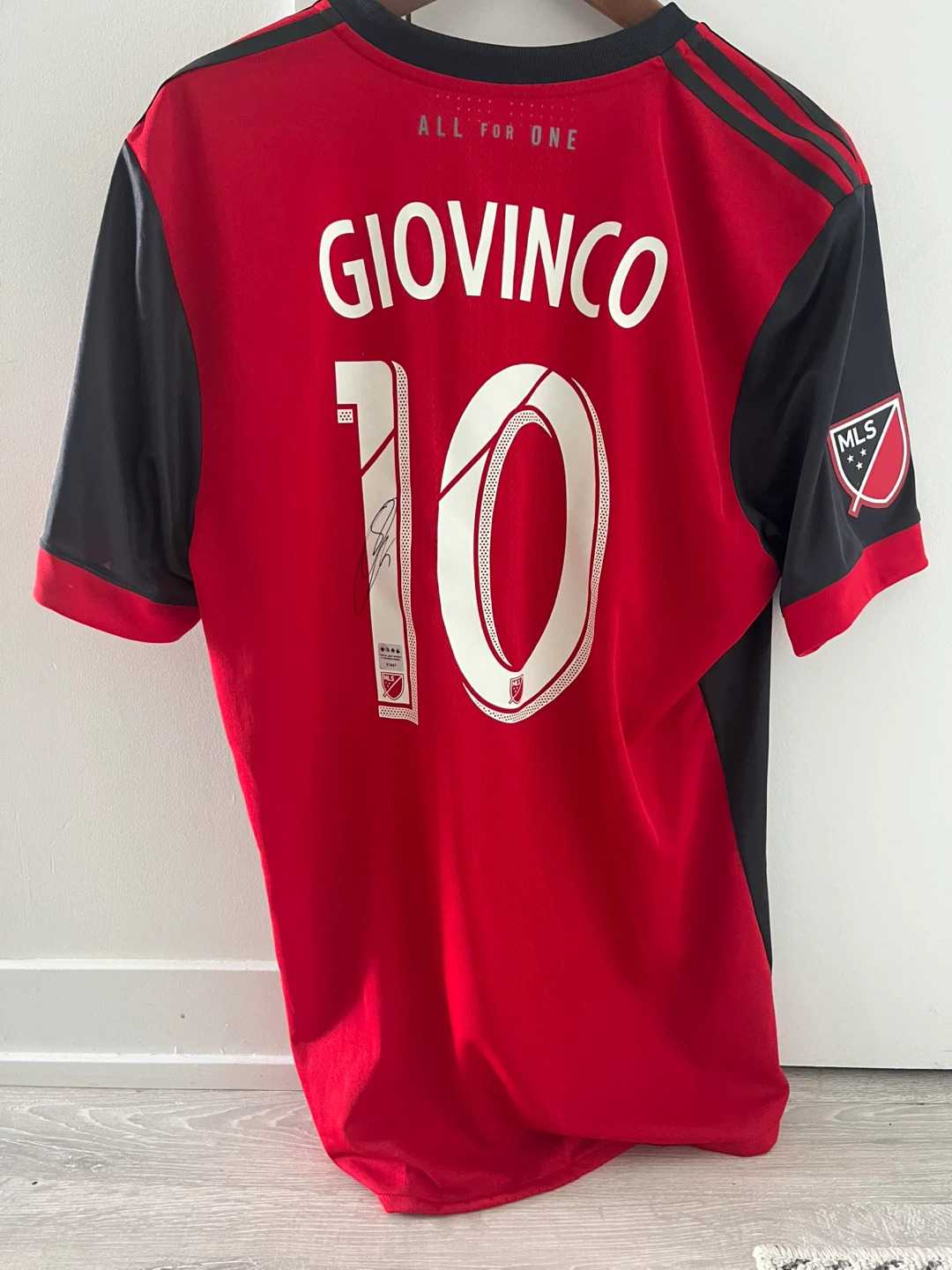 Signed Toronto FC Giovinco #10 Adidas Soccer Jersey - photo 2