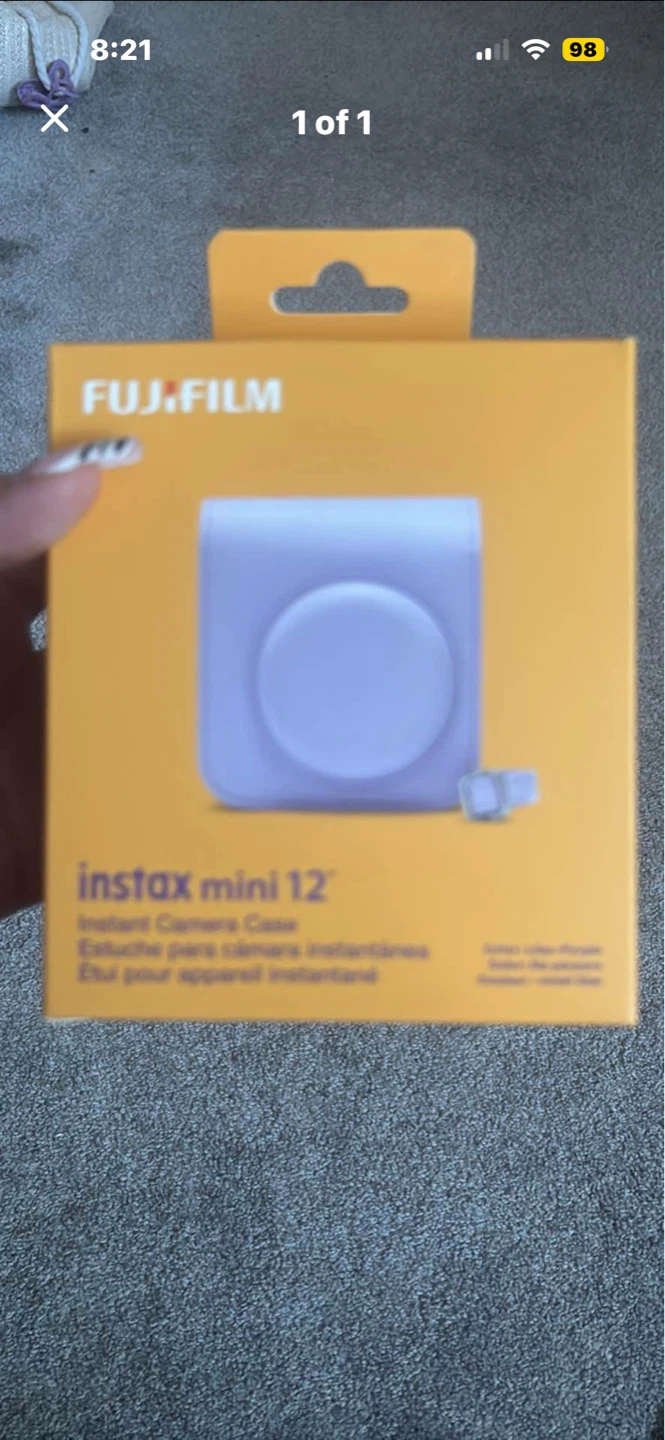 Fujifilm Instax Mini 12 Camera Case - Lilac Purple