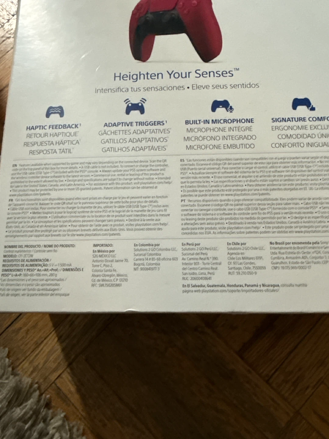 Brand new Sony PlayStation DualSense Wireless Controller Red - photo 2