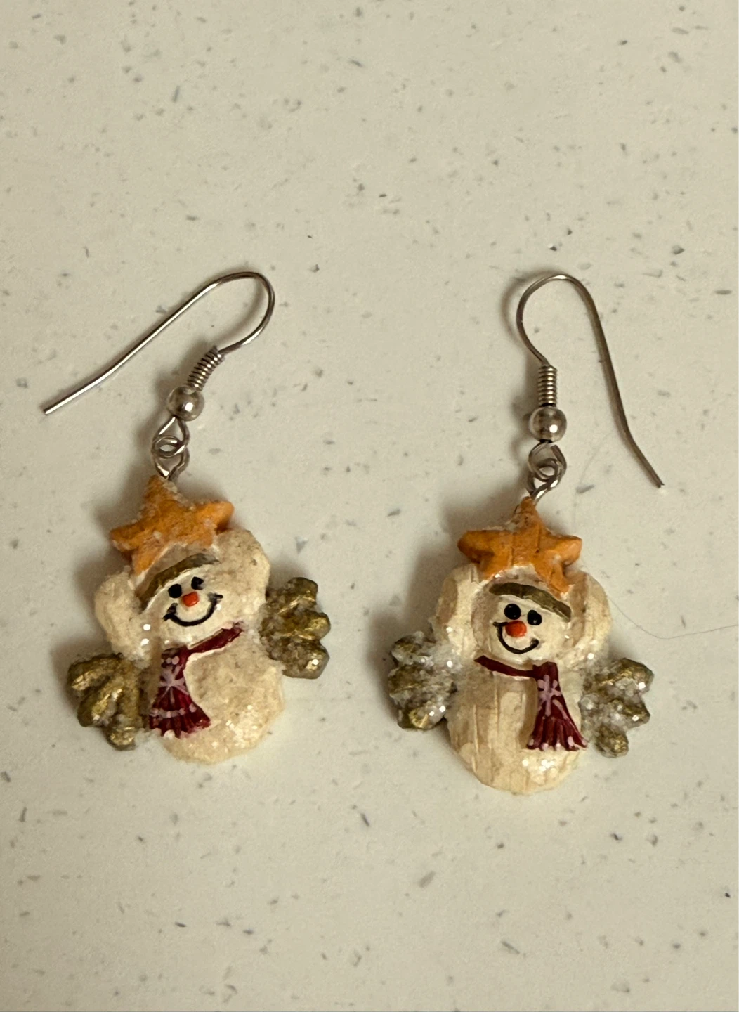 #freecycle NEW! Snowman Earrings