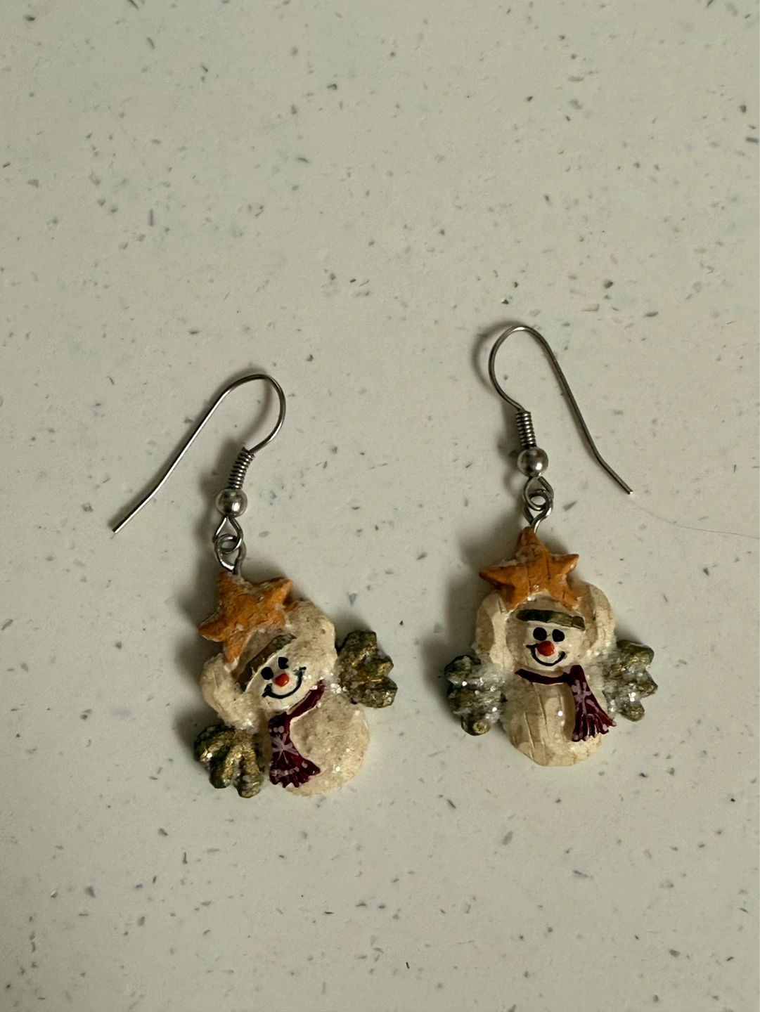 #freecycle NEW! Snowman Earrings - photo 3
