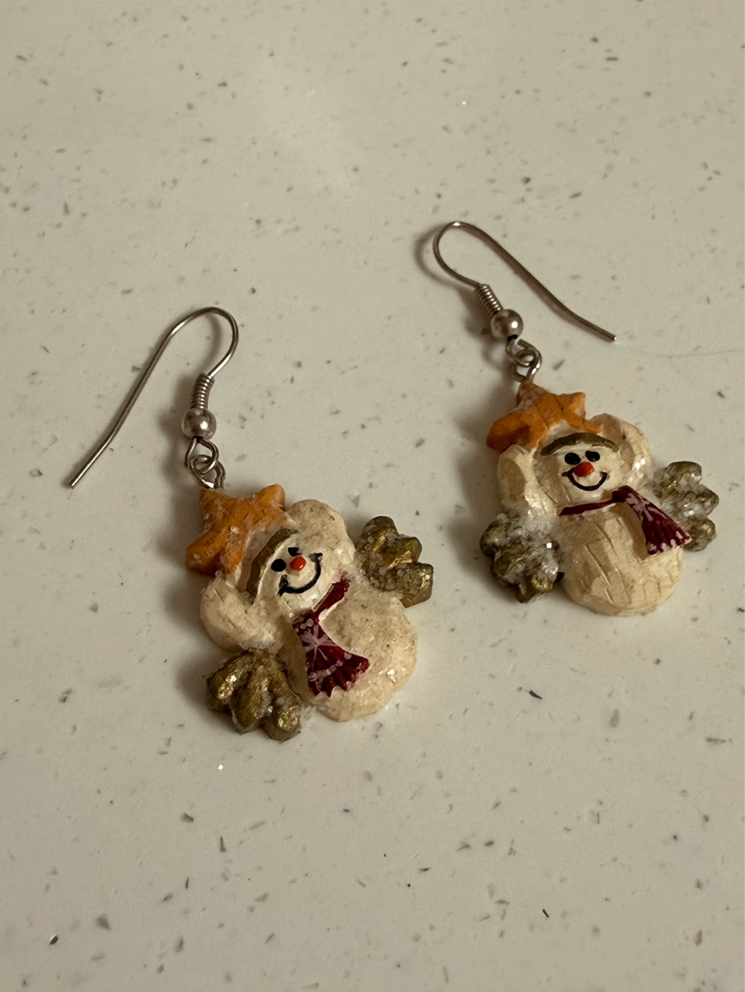 #freecycle NEW! Snowman Earrings - photo 2