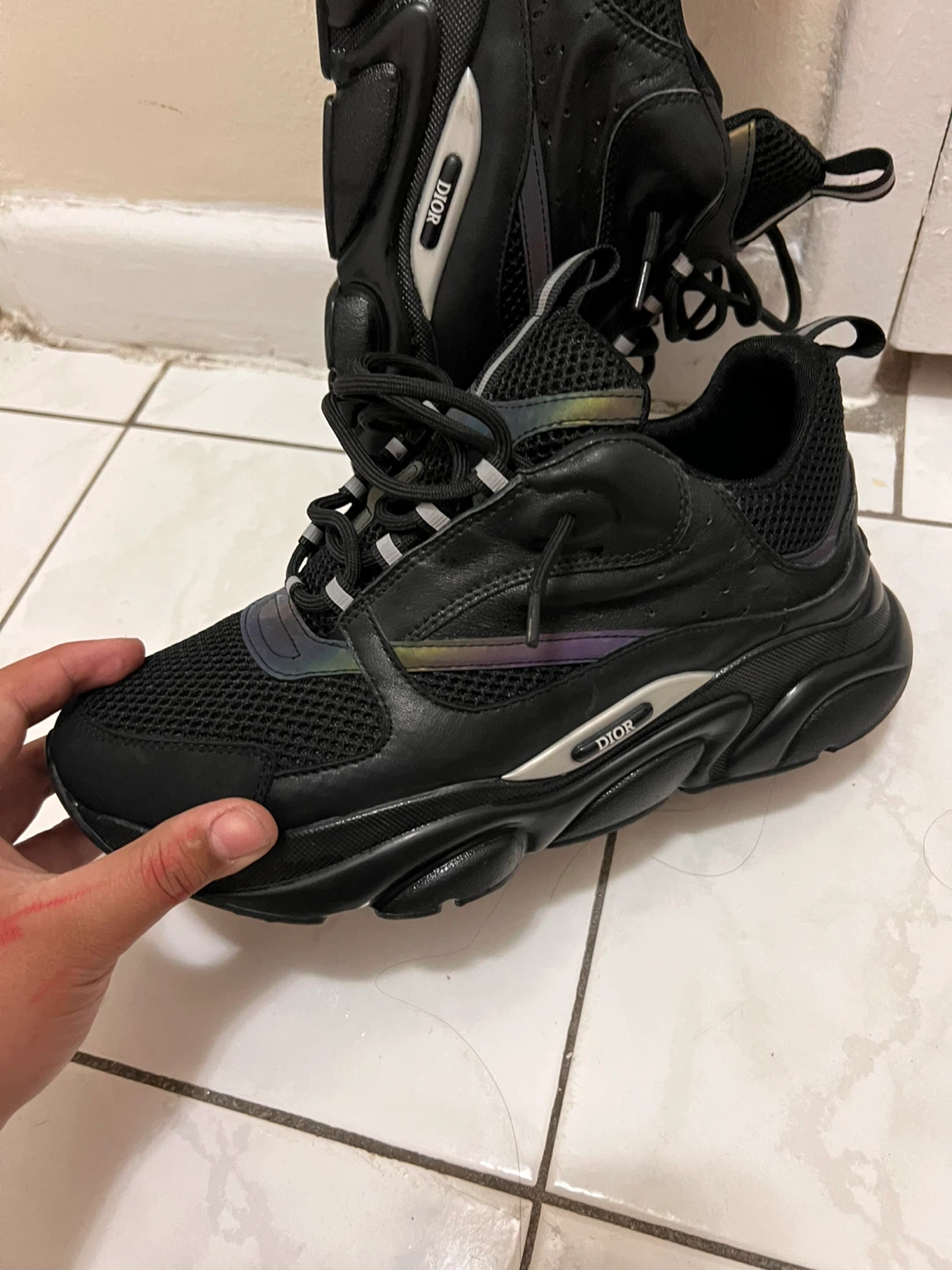 DIOR B22 Sneakers Black - photo 2