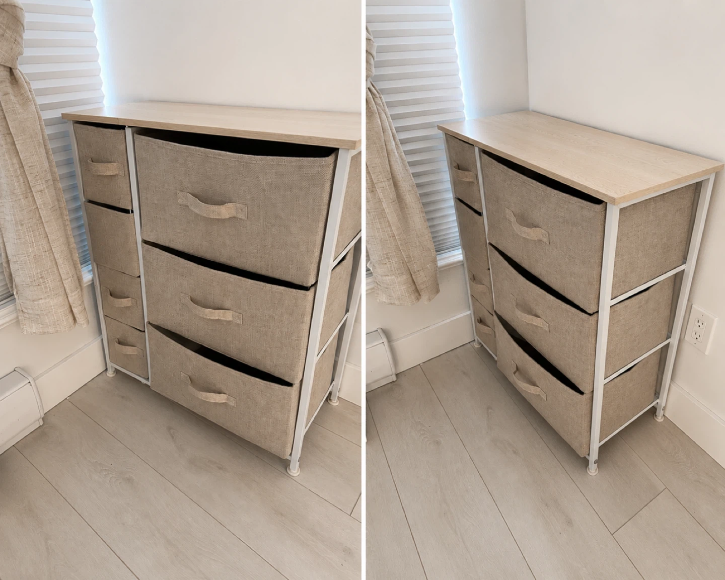 Fabric Drawer Dresser