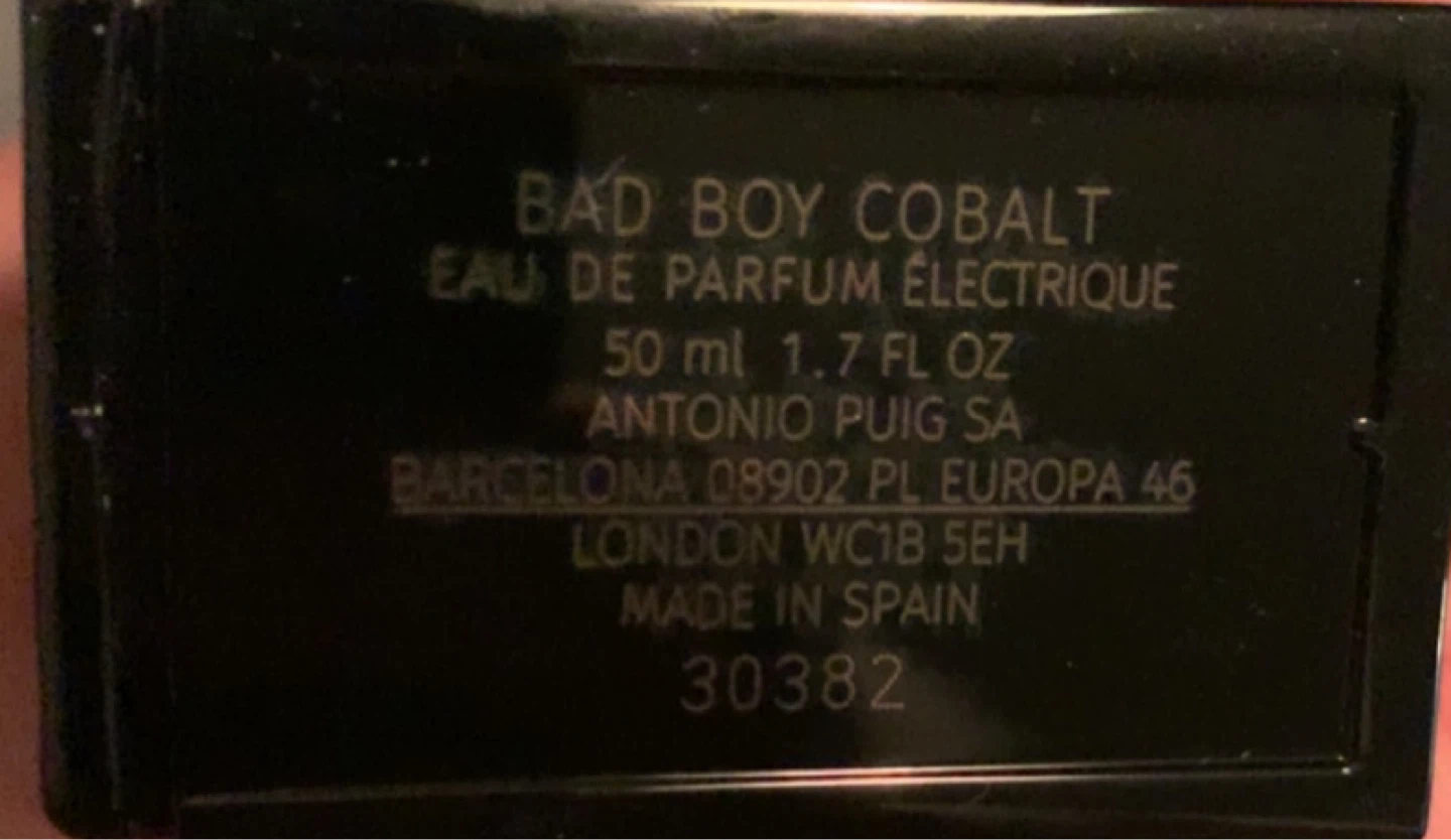 Carolina Herrera Bad Boy Cobalt Eau de Parfum Électrique 50 ml - photo 2