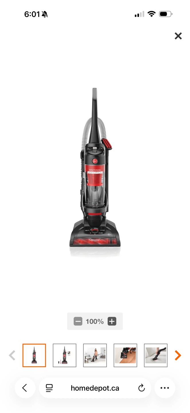 Hoover WindTunnel High Capacity Upright Vacuum
