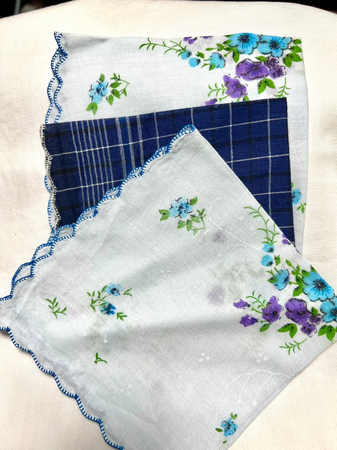 Set of 3 Floral Handkerchiefs - photo 2