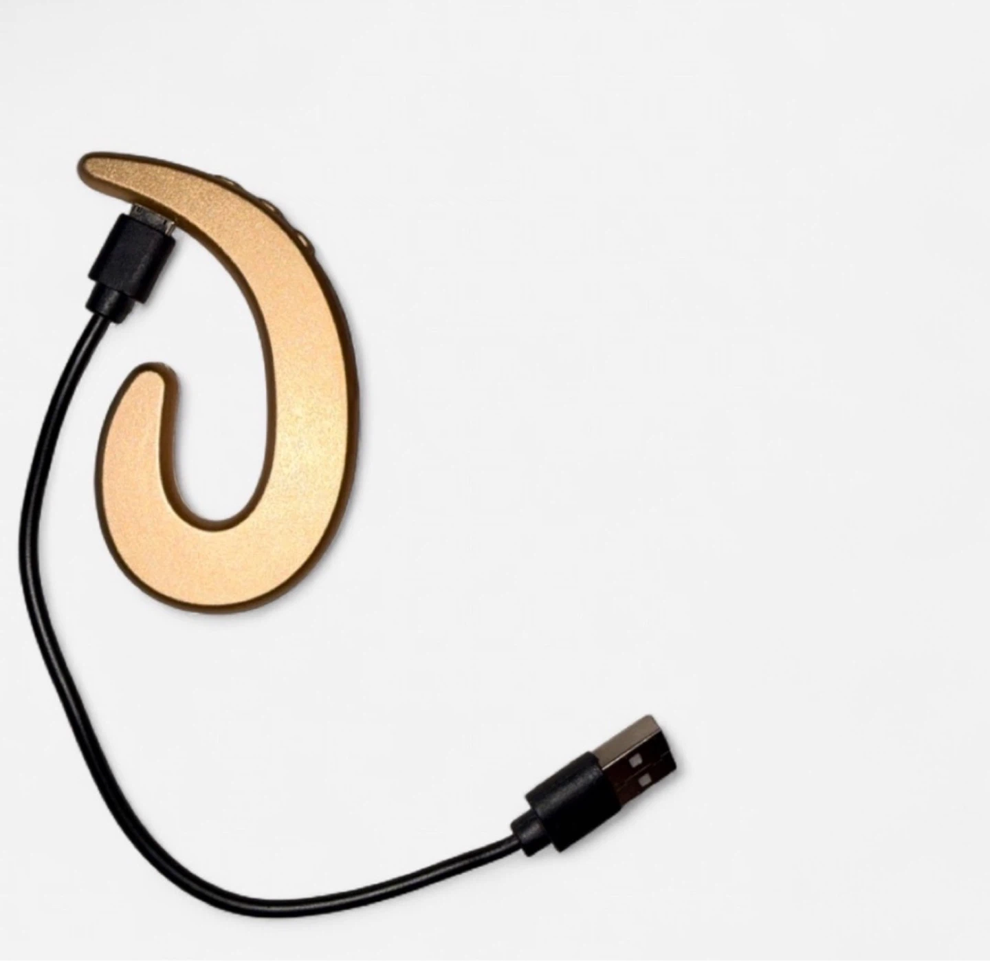 #freecycle NWOB Gold HD Music Bluetooth Headset Ear Piece - photo 4