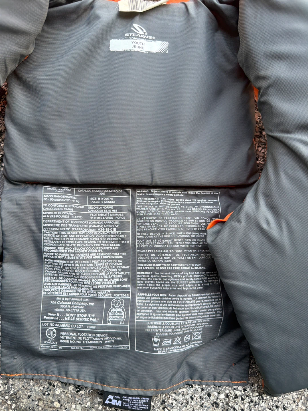 Stearns Youth Life Jacket - photo 2