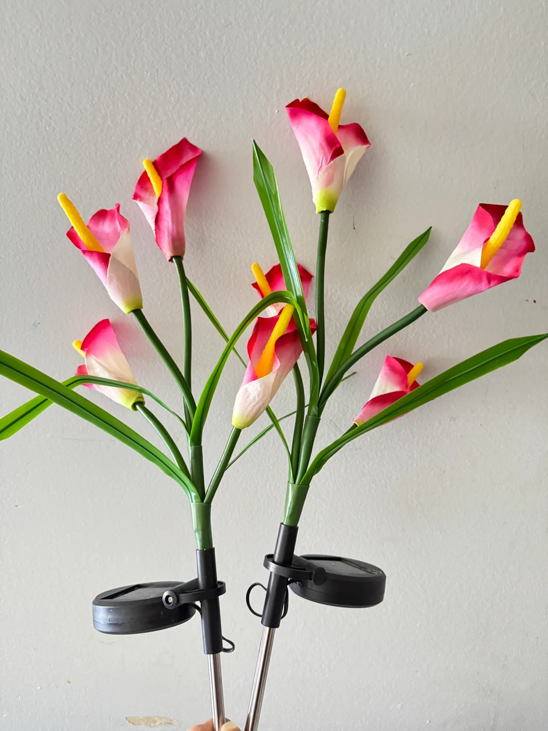Solar Garden Lights - Calla Lily Design