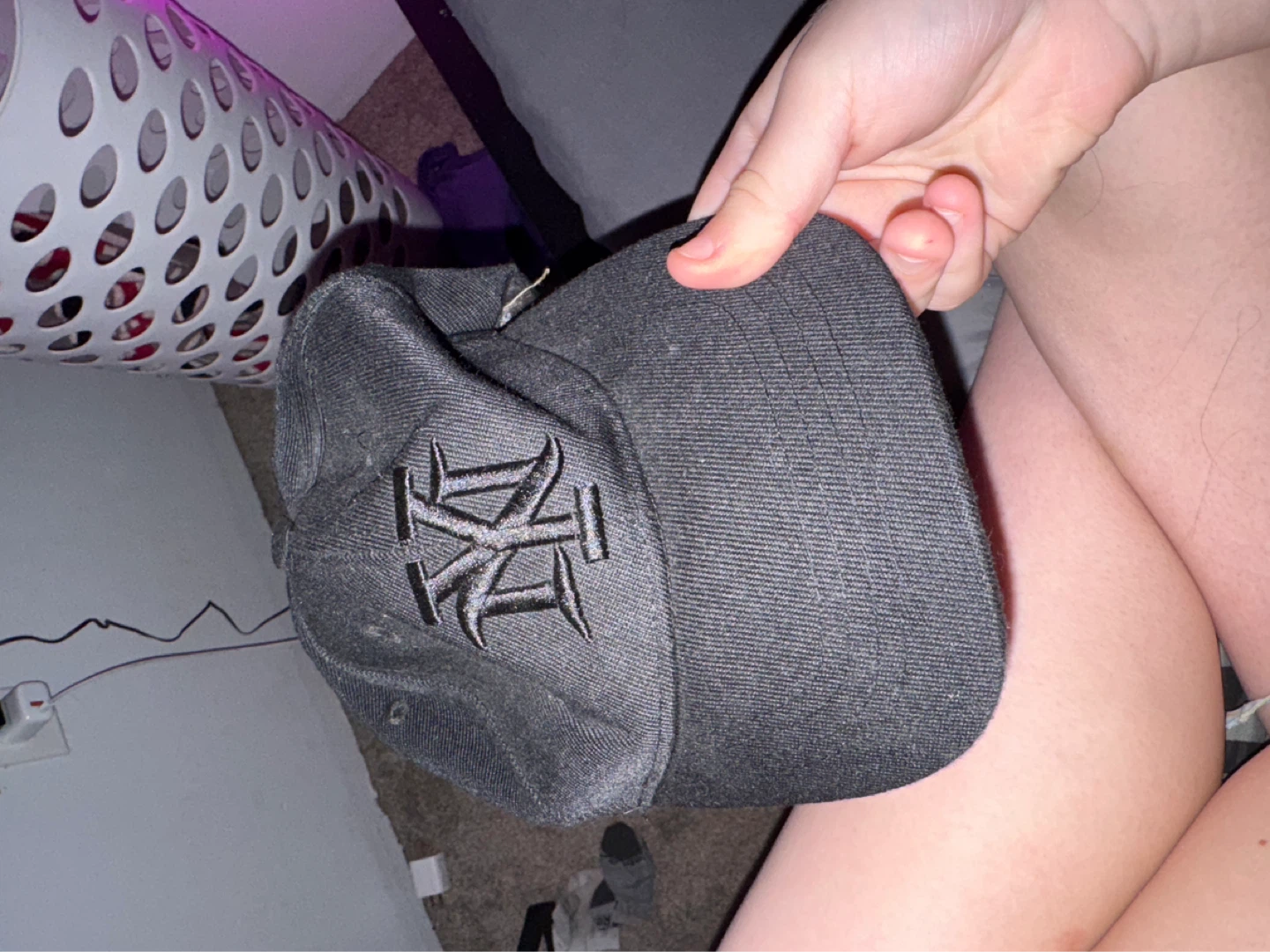 Urban Man Black Baseball Cap