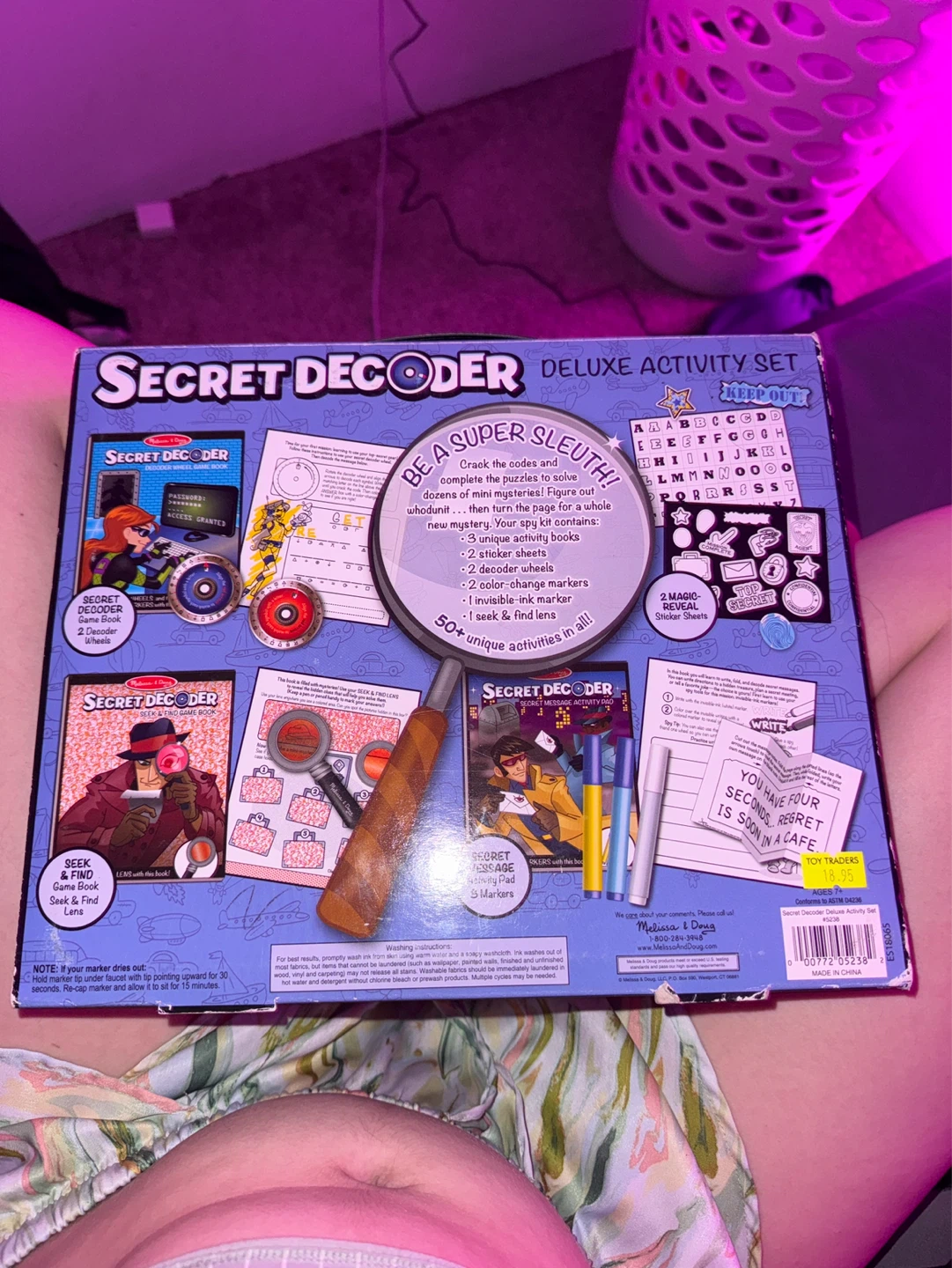 Melissa & Doug On the Go Secret Decoder Deluxe Activity Set - photo 2