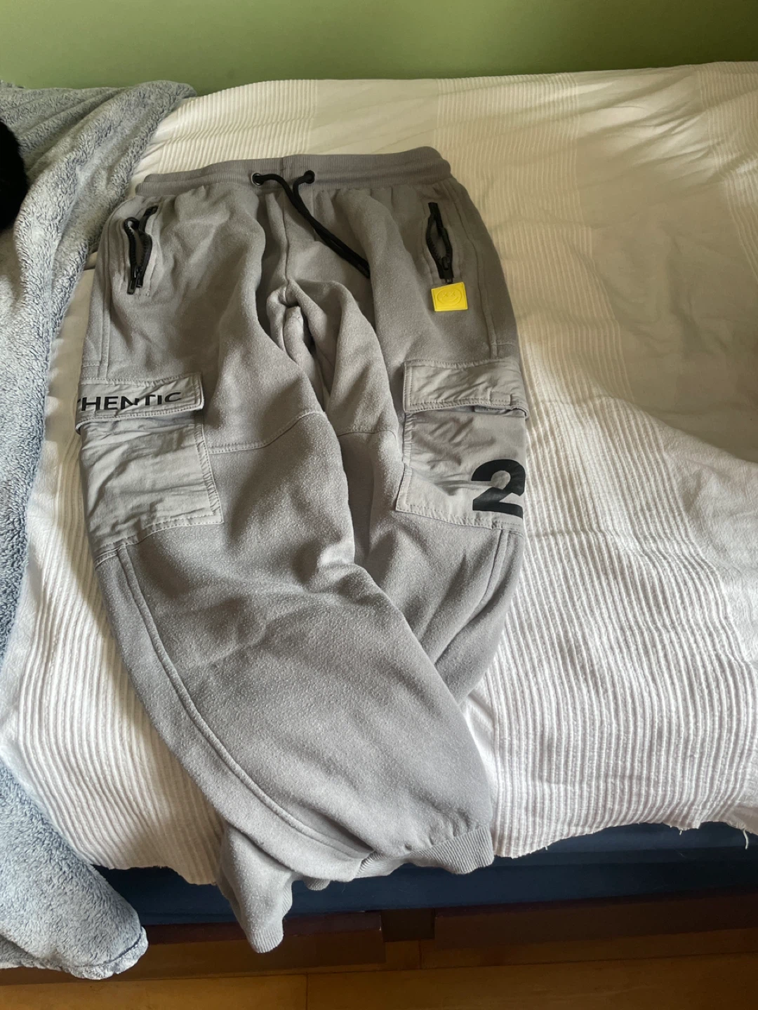 URBAN ID Grey Cargo Joggers - S/P