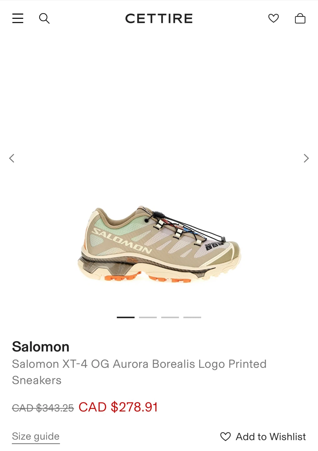 SALOMON Multicolor XT-4 OG Aurora Borealis - Men’s 10.5 - photo 5