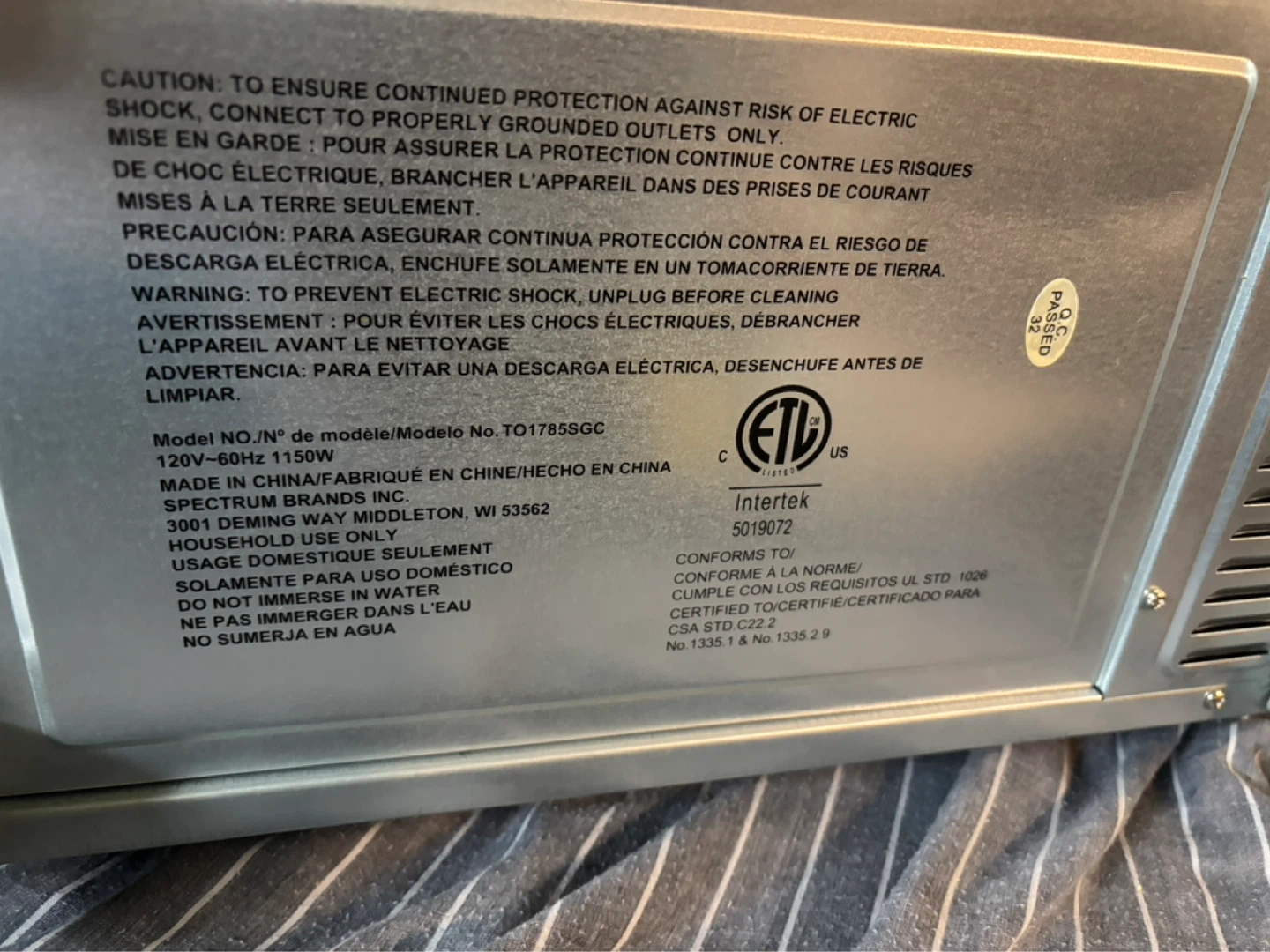 Black+Decker Toaster Oven - photo 4