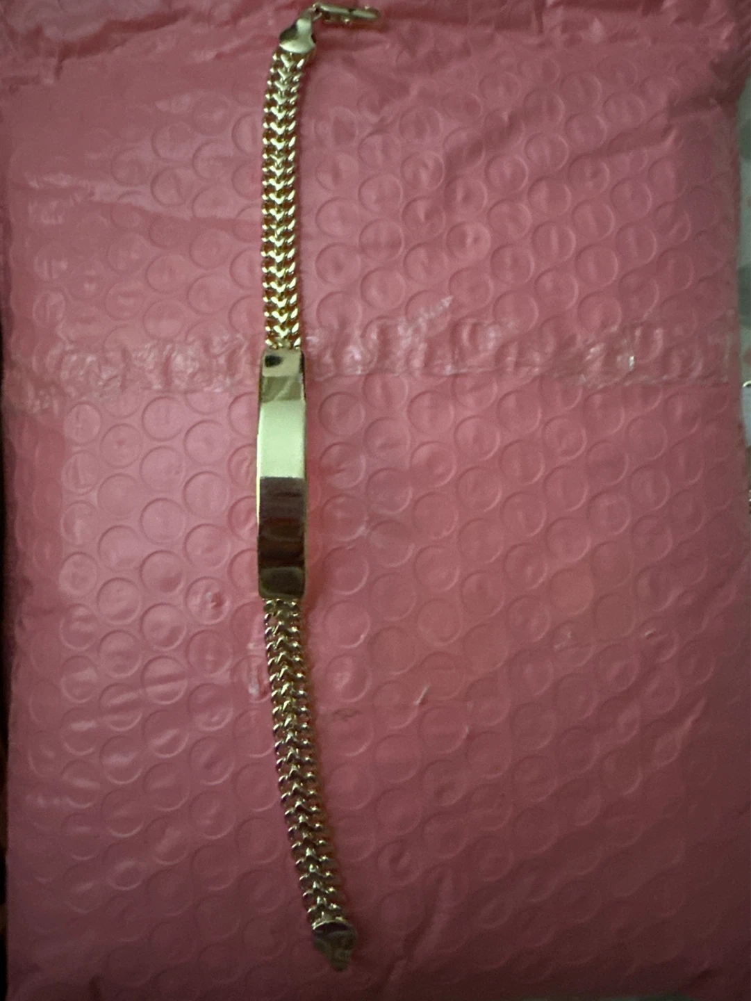 14kGold laminated ID Bracelet