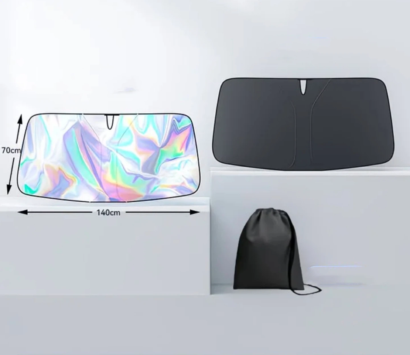 Car Sunshade Windshield Protector 140cm x 70cm - photo 3