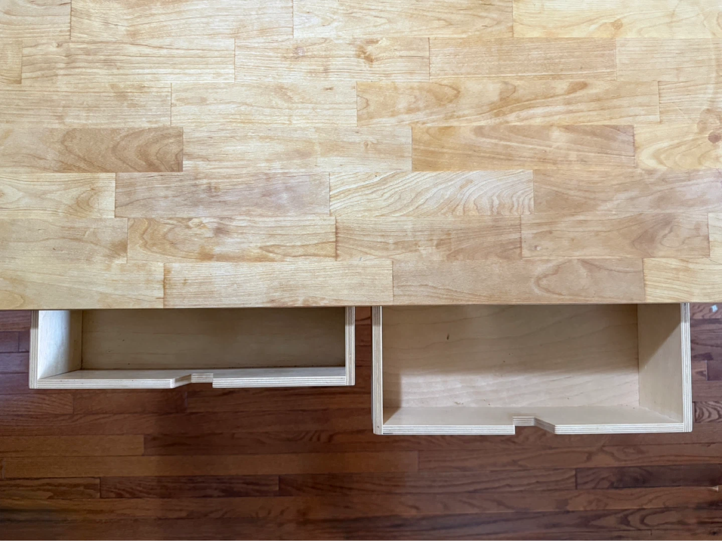 Wooden Kitchen Island with 2 Drawers - photo 5