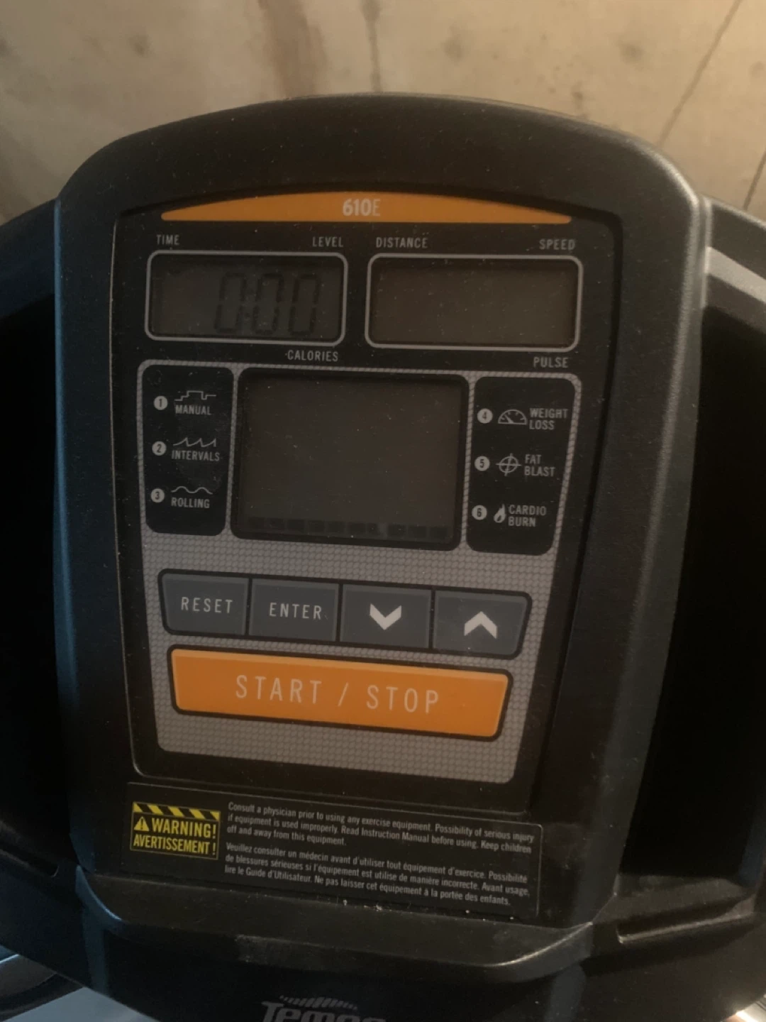 Tempo 610E Elliptical - photo 3
