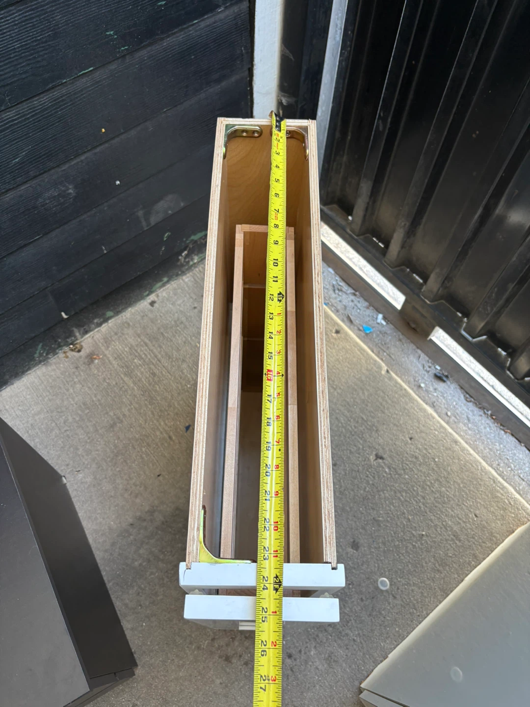 White Kitchen Cabinet Pull-Out Drawer Base - photo 4