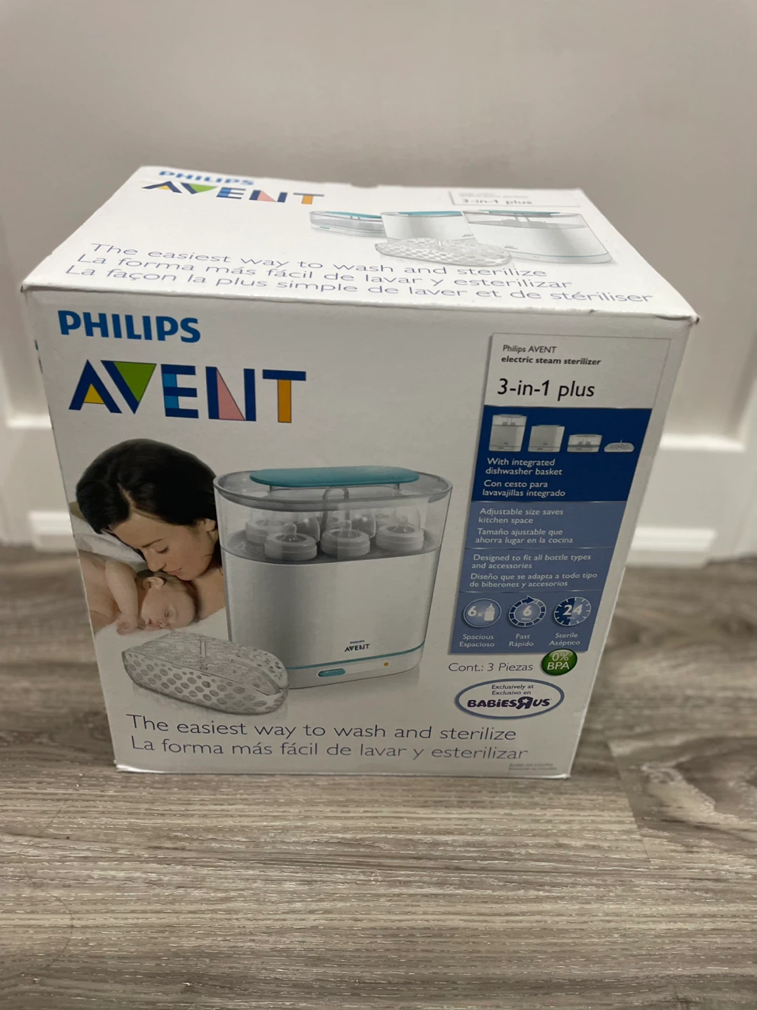 Philips AVENT 3-in-1 Electric Steam Sterilizer