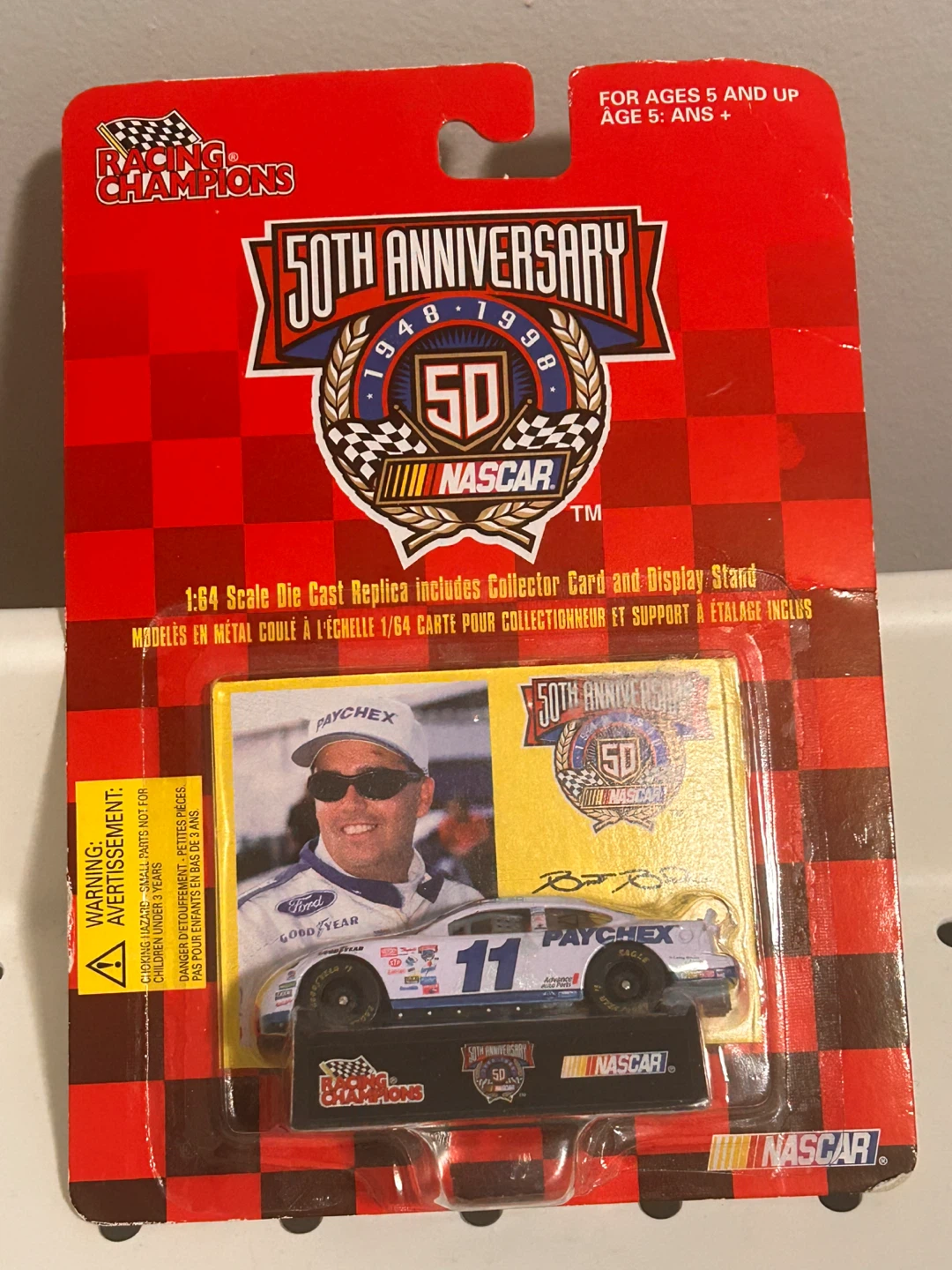Racing Champions 1:64 NASCAR 50th Anniversary Die Cast Replica