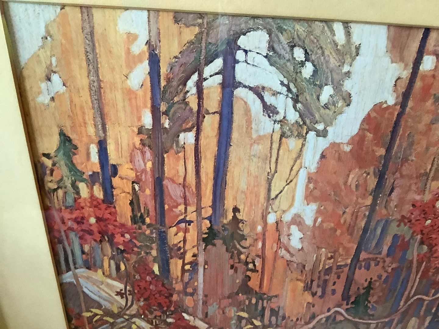 Grp of 7 Tom Thomson’s Print “Autumn’s Garland” - photo 3