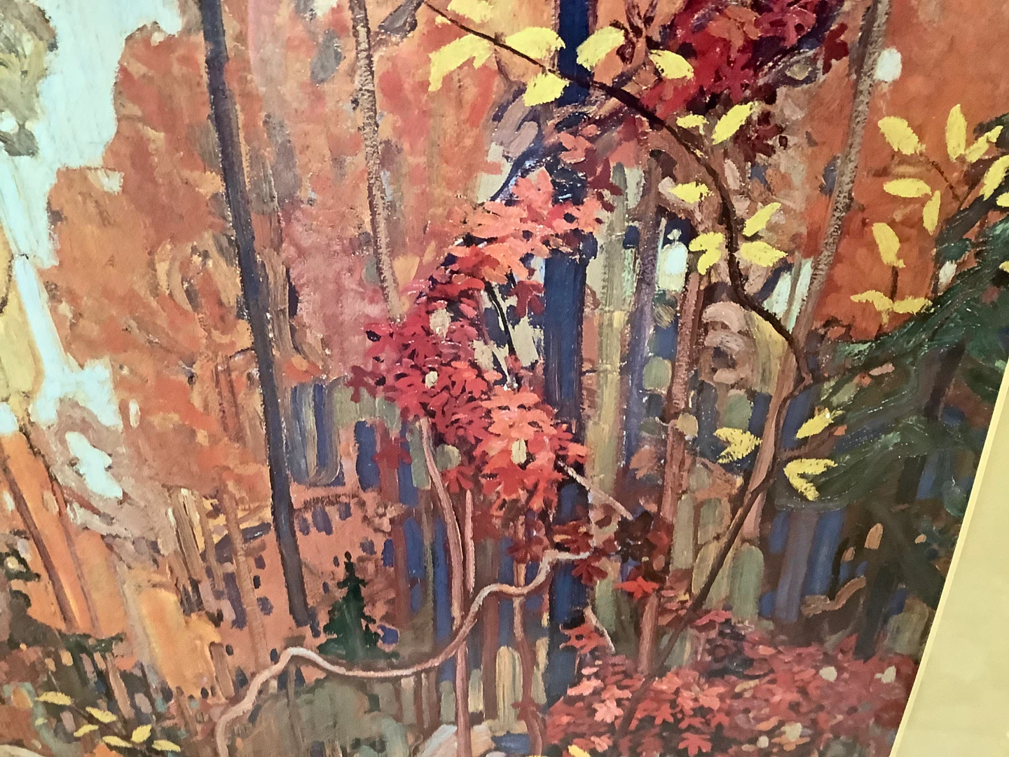 Grp of 7 Tom Thomson’s Print “Autumn’s Garland” - photo 4