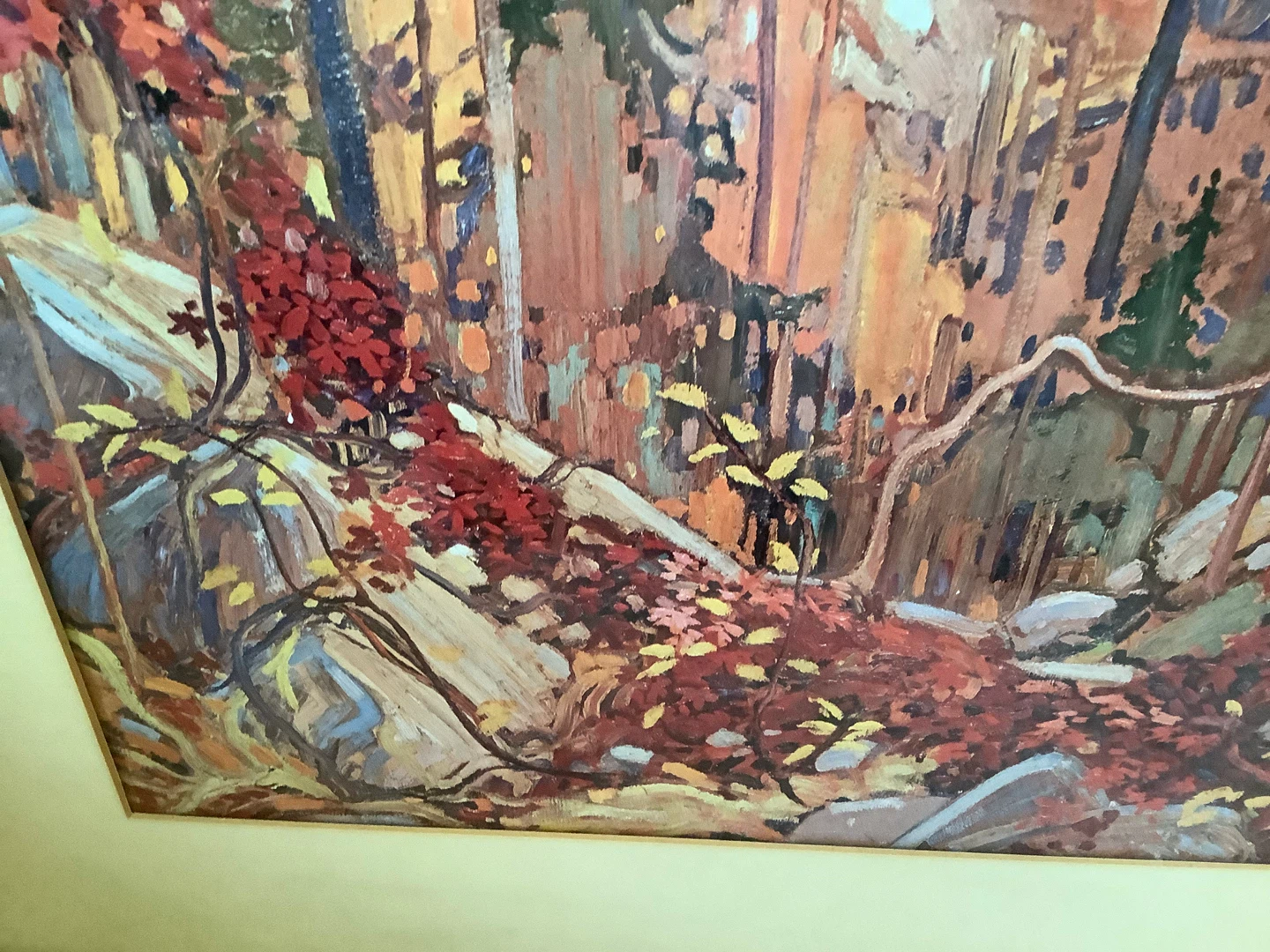 Grp of 7 Tom Thomson’s Print “Autumn’s Garland” - photo 5