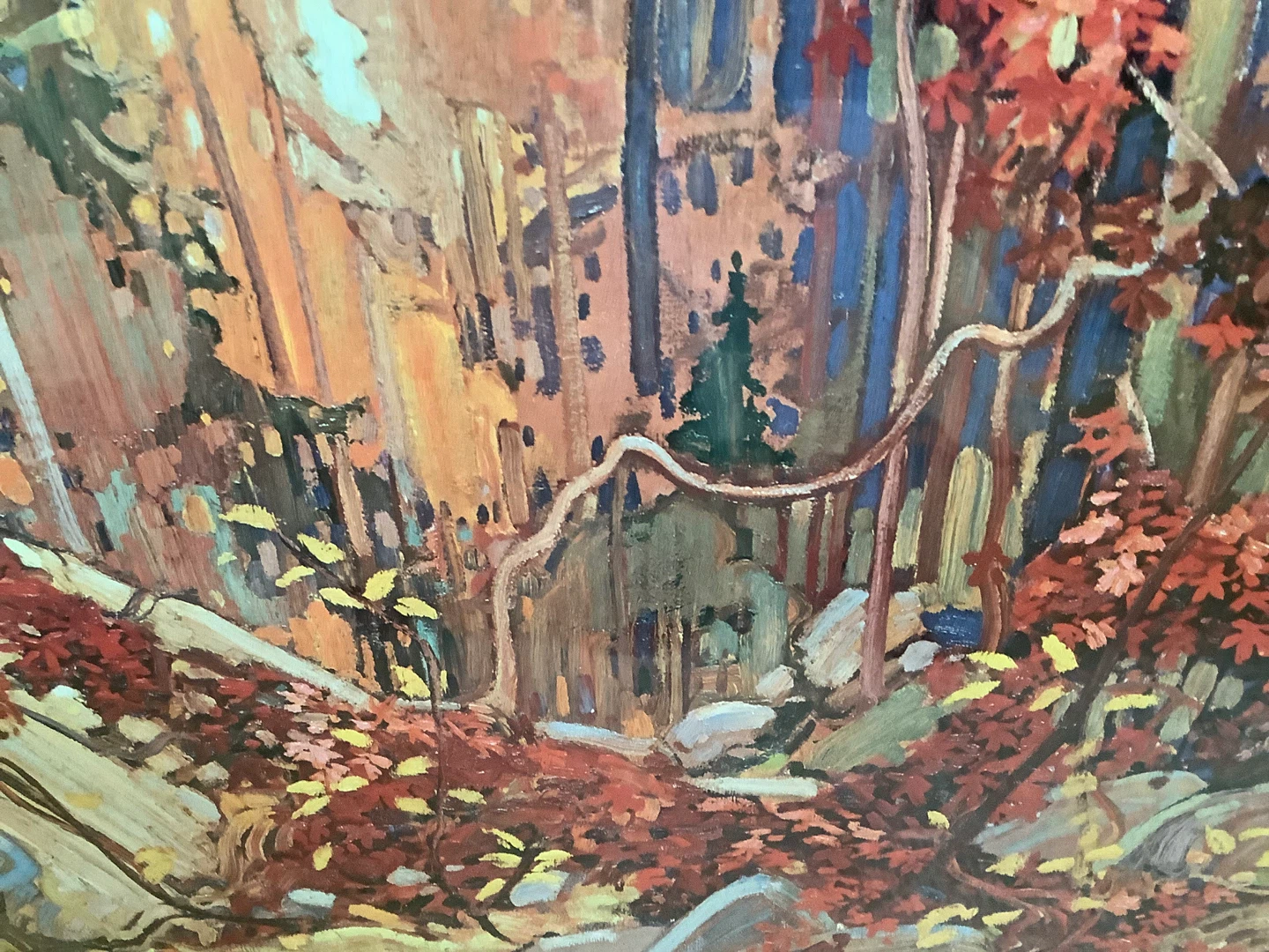 Grp of 7 Tom Thomson’s Print “Autumn’s Garland” - photo 2