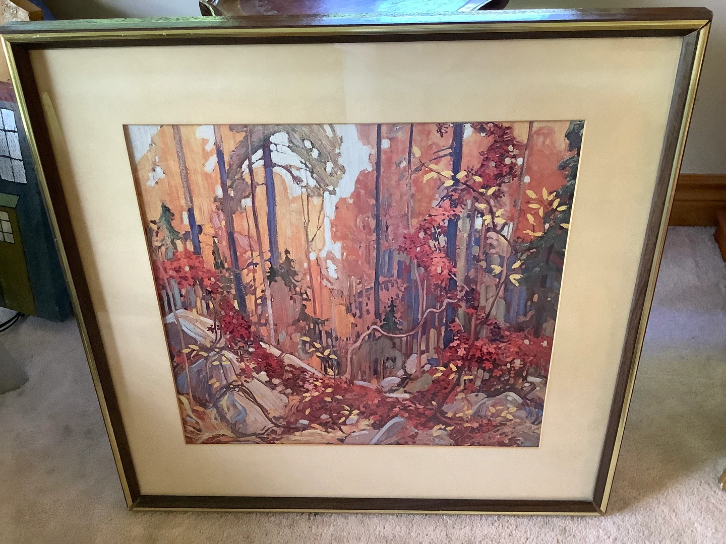 Grp of 7 Tom Thomson’s Print “Autumn’s Garland”