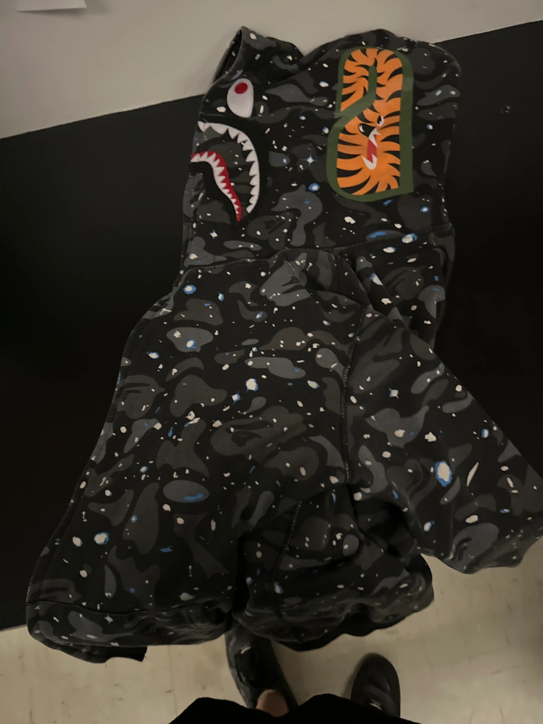 A Bathing Ape Shark Camo Hoodie - photo 2