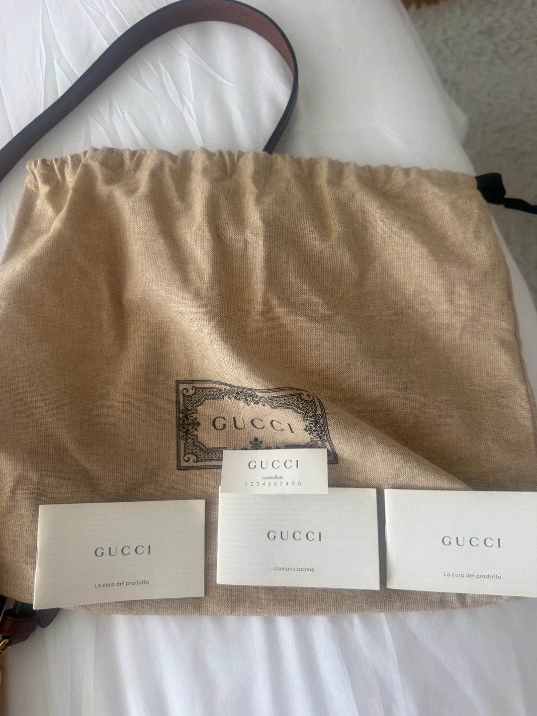 Gucci Horsebit 1955 Denim Shoulder Bag - photo 4