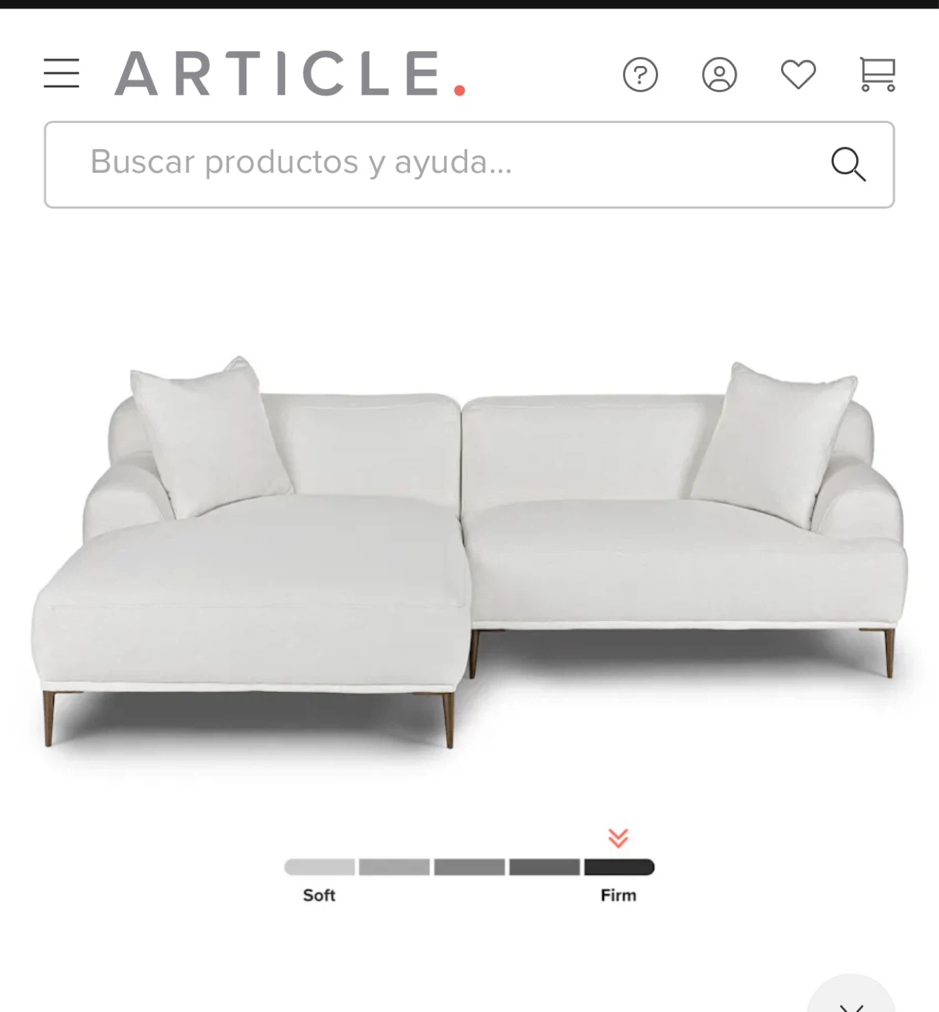 Article Sectional Sofa - photo 2