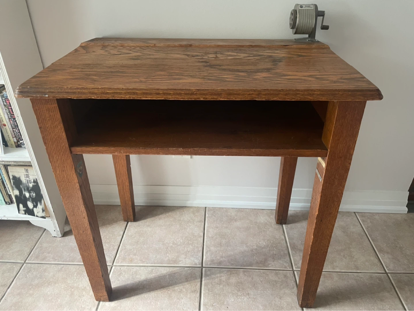 Antique Newsroom Desk