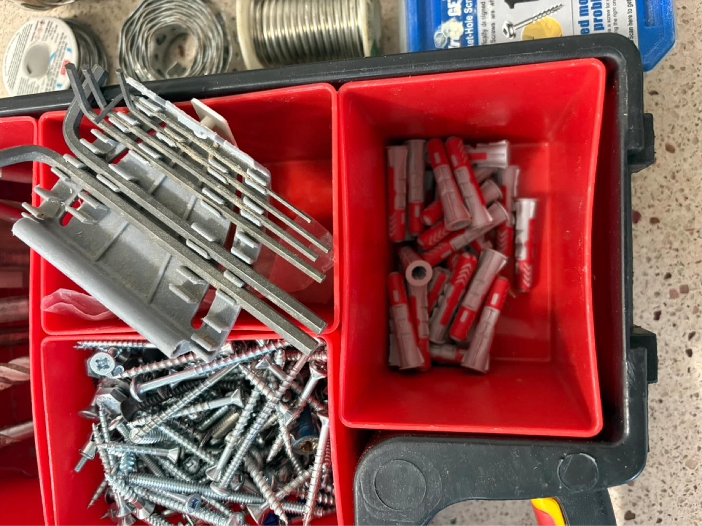 Assorted Tool Kit with Drill Bits and Screws - photo 4