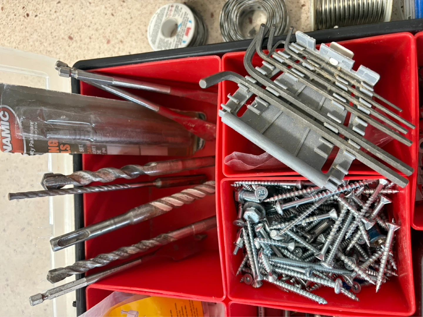 Assorted Tool Kit with Drill Bits and Screws - photo 3