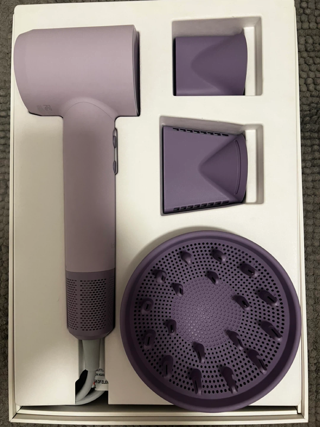 Laifen Hair Dryer, High-Speed, Quiet, Full Set - photo 2