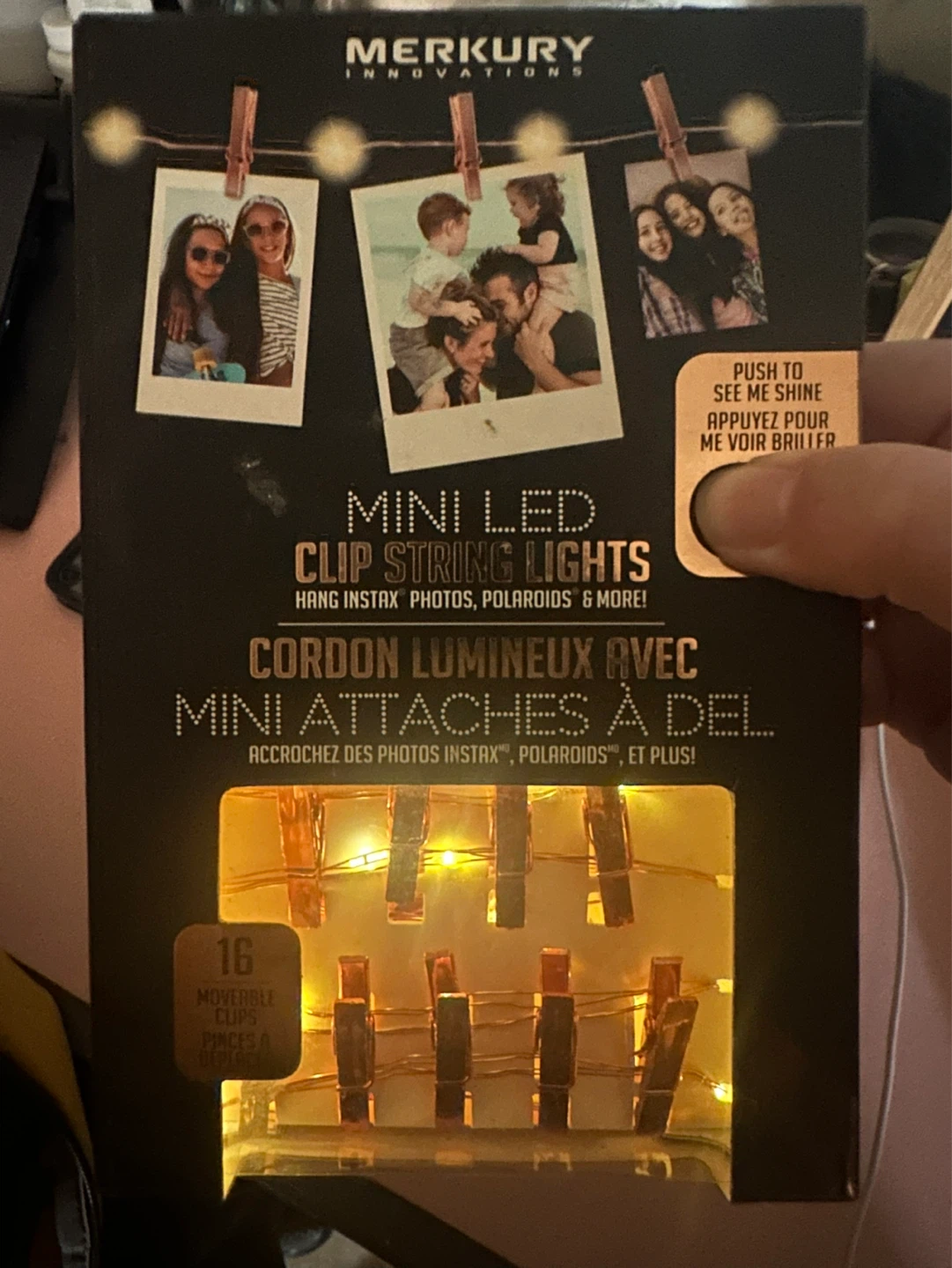 Merkury Innovations Mini LED Clip String Lights - photo 3