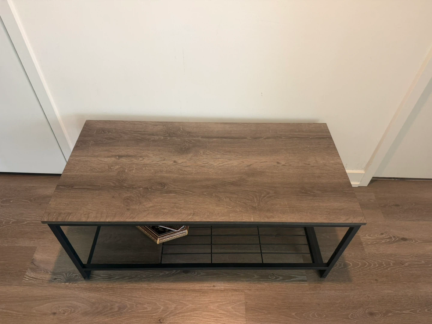 Wood and Metal Coffee Table - photo 3