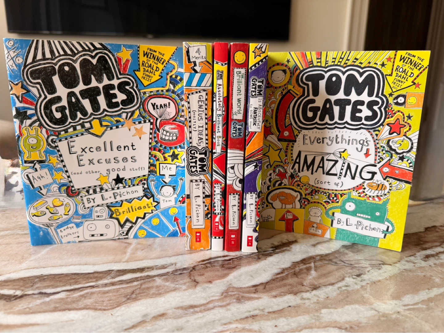 Tom Gates Books! 6 Excellent condition