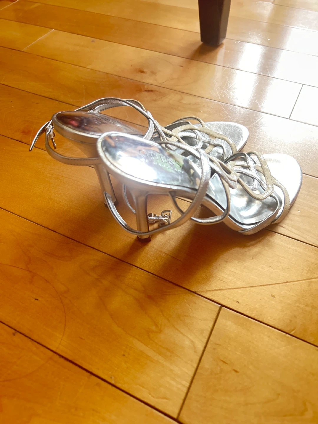 Silver Guess Heels - photo 2
