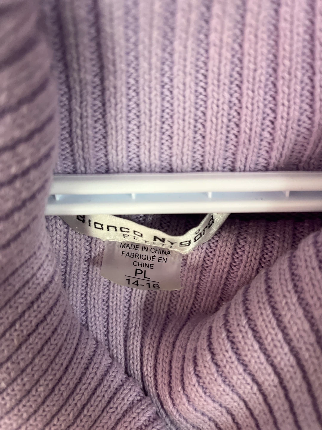 Lavender Cable Knit Sweater - photo 3
