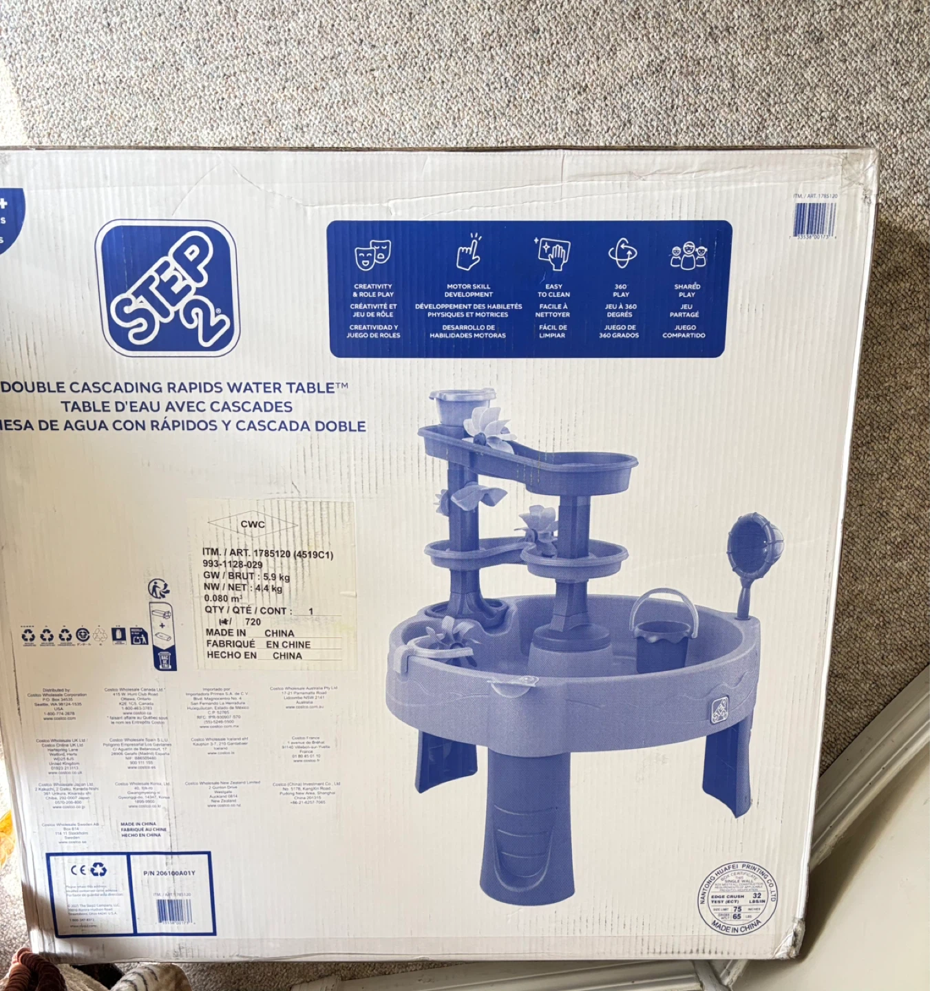 Brand new Step2 Double Cascading Rapid Water Table - photo 2