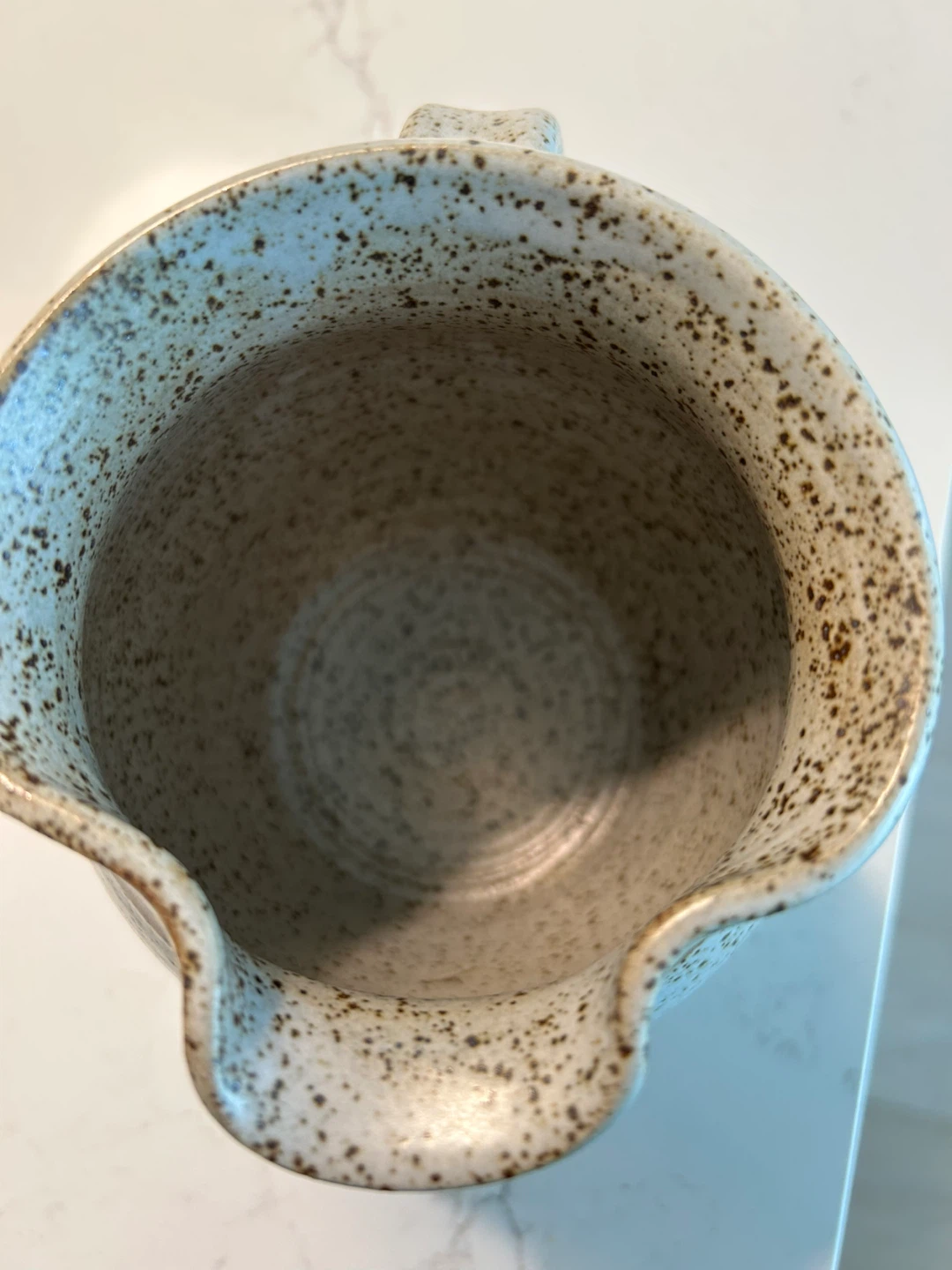 Vintage Ceramic Pitcher with Floral Design - photo 2