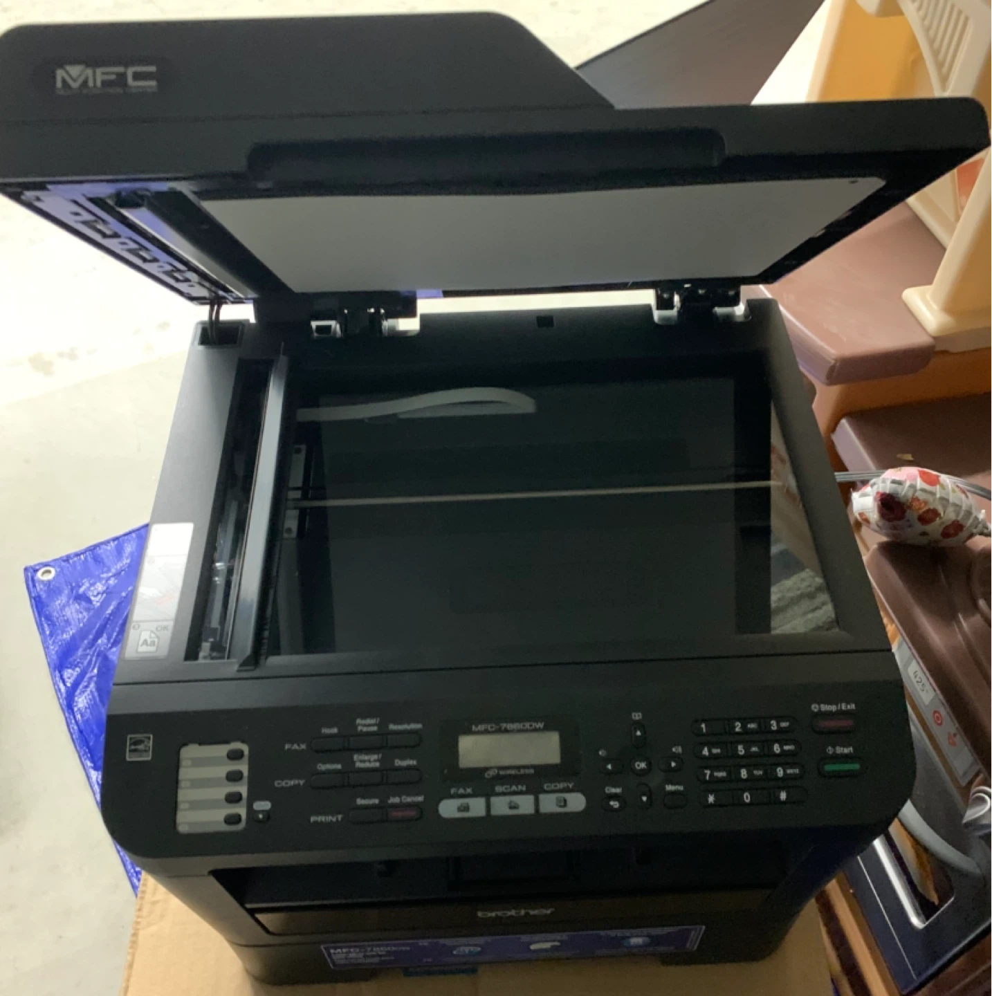 Brother MFC-7860DW Laser Printer/Copier/Scanner/Fax - photo 2