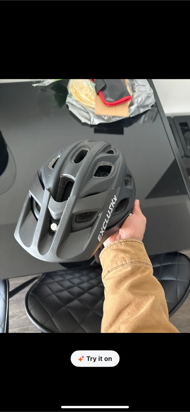 Exclusky mountain bike helmet