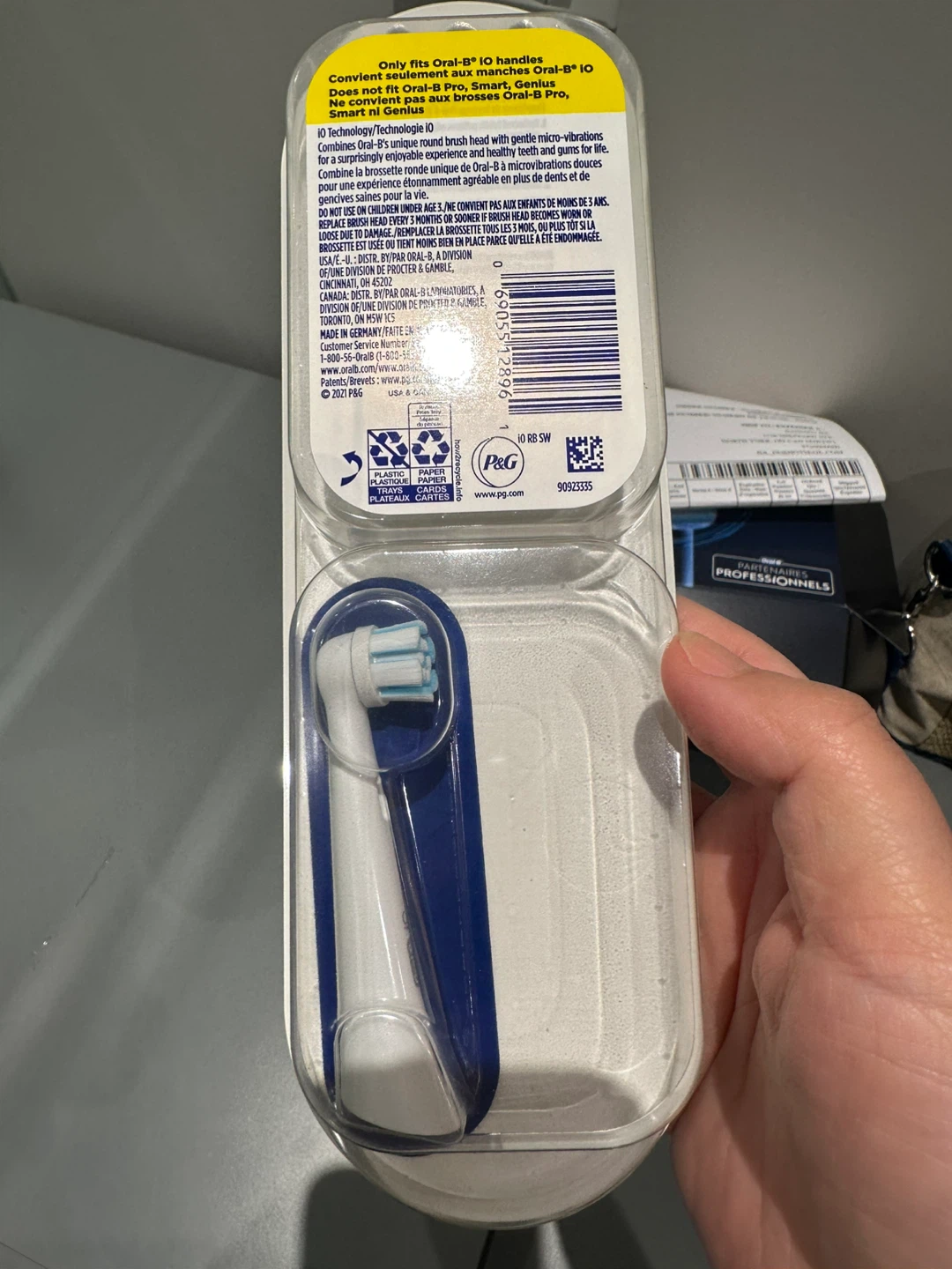 Oral-B iO Replacement Brush Heads (3 Count)