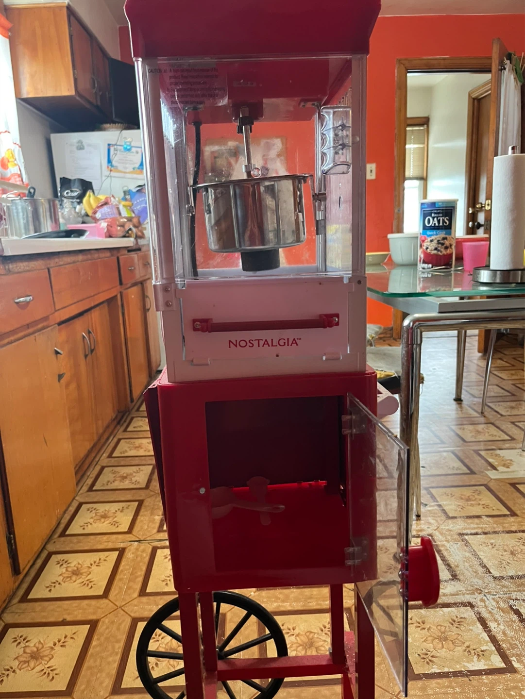 Nostalgia Red Popcorn Machine - photo 3